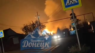 🔥🇺🇦 Ukraine Russia War | UA POV: Donetsk City - Russian Ammo Depot Cooks Off and Detonates Aft | RCF