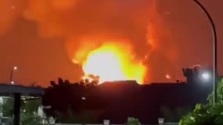 Large explosions at military ammunition warehouse near Bekasi, Indonesia