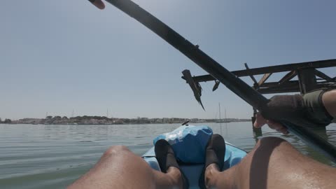 Kayak Ride on The South Side, Portugal - Margem Sul, Seixal 1st of JUNE (Sunny Day) 2k24 Part 10