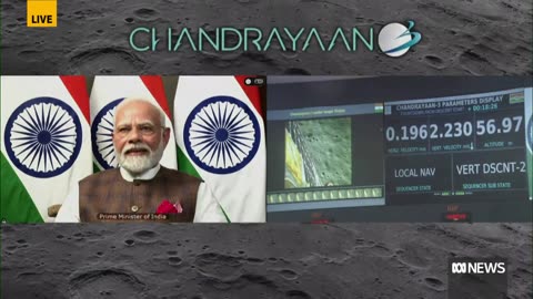 India’s historic moon landing as Chandrayaan-3