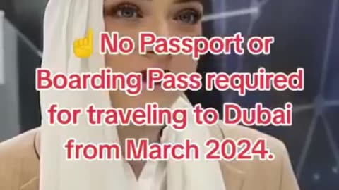 Din martie 2024 în Dubai nu mai e nevoie de bilet de îmbarcare sau pașaport ci folosești doar faţa