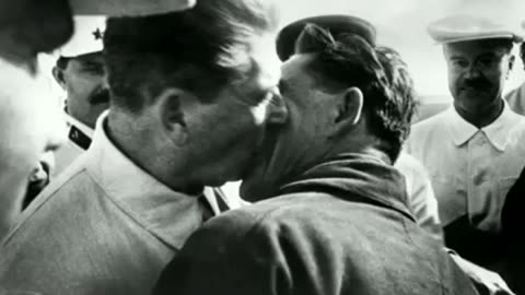 Commies are Homosexuals' The socialist fraternal kiss was a special form of greeting