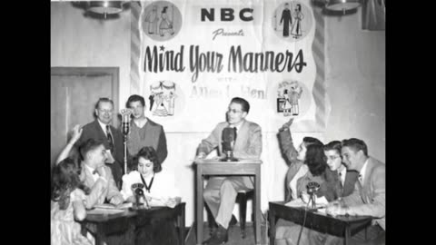 Mind Your Manners- Jan. 8, 1949- Should Teenagers Play Kissing Games