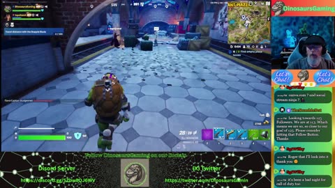 Fortnite Friday Night Fight. DinosaursGaming. Check it Out.