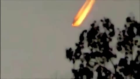 Burning UFO Falls Over West Virginia