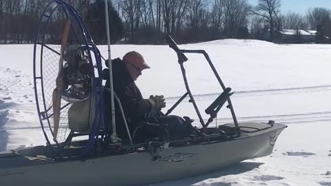 Winter Won't Stop this Kayak Cruise