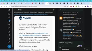 Bitcoiners, Please Help (FinCEN, Swan Bitcoin)