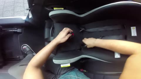 How to Install the @infasecure Car Seat - Forward Facing with Lockie Seat Belt Retainer