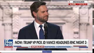 JD Vance Cuts Through Dems' Fear-Mongering With Heartwarming Acceptance Speech (FULL VIDEO)