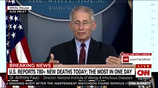 Fauci shuts down Acosta's garbage question