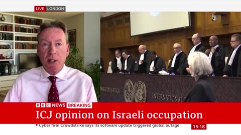 UN top court says Israeli occupation of Palestinian territories is illegal | BBC News