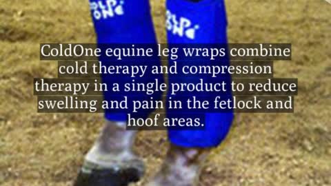 ColdOne™ Equestrian Fetlock Ice Compression Wraps