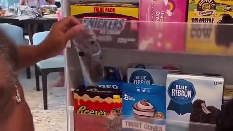 DJ Khaled is going viral after showing his freezer full of ice cream 😂🍦