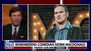 Tucker Carlson pays tribute to comedic genius Norm MacDonald