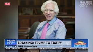 BREAKING: TRUMP TO TESTIFY IN MANHATTAN, NY!