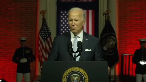 Biden's Infamous "MAGA Extremism" Speech He Gave Prior to Man Killing Trump-Backing Teen