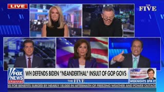 Jesse Watters responds to "Neanderthal thinking" comments