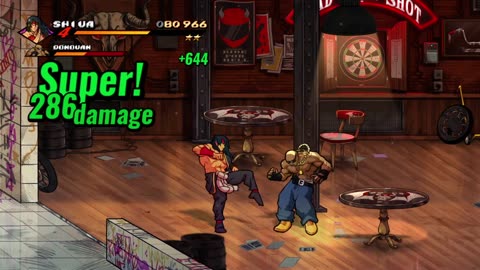 Playing Streets of rage 4 Arcade mode Shiva