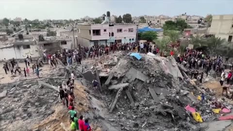 Palestinians accuse Israel of “crimes against humanity” in Gaza - BBC News