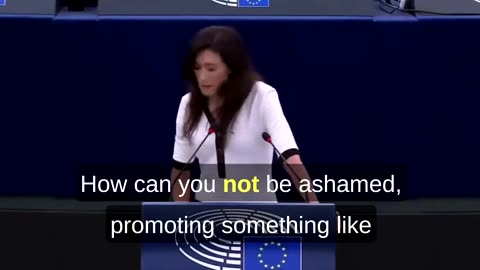 Polish MEP DESTROYS Criminal EU Chief Ursula von der Leyen in European Parliament