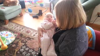 Baby Learns Grandma's Song Almost Instantly, Starts Singing Along