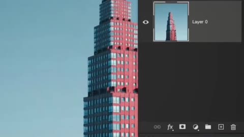 Extend Building In Photoshop