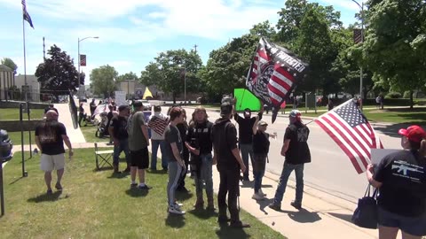 2nd Amendment protest vs counter protest - Local event (2022)