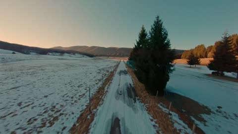 Drone captures breathtaking footage like BOND movies