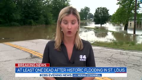 At least 1 dead after historic flooding in St. Louis