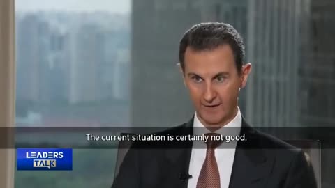 Bashar al-Assad exposes US on Chinese TV (Eng subs)
