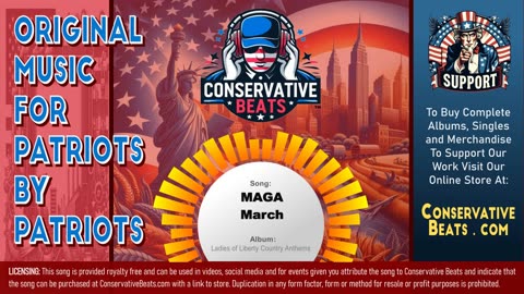 Conservative Beats - Album: Ladies of Liberty Country Anthems - Single: MAGA March