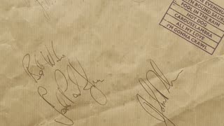 Original Led Zeppelin autographs signed Presence album vinyl