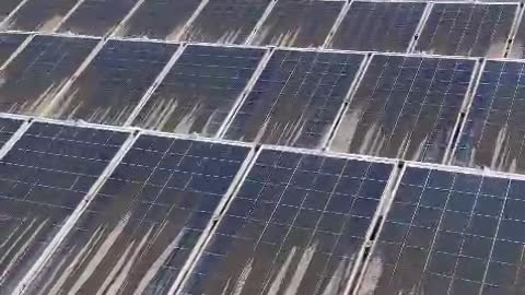 Water Sprinklers for Solar Power Plant