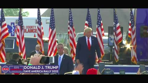 🇺🇸 Donald Trump · Mitin patriota Save America en Waukesha, Wisconsin (5 agosto 2022)