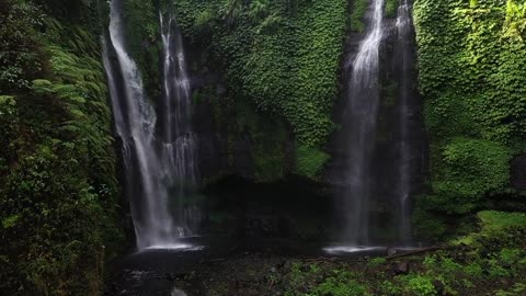 beautiful waterfall