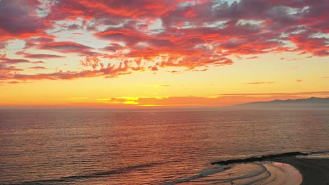 Sunset At Venice Beach LA sunset