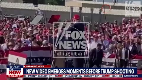 NEW VIDEO: POV of alleged Trump rally shooter moving across roof from stage | LiveNOW FOX