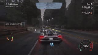 NFS Faster than light challenge.