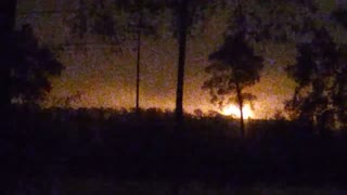 Massive chemical plant's explosion caught on tape