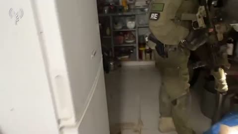 The IDF airs a clip showing troops giving a tour of a tunnel where Yahya Sinwar, his