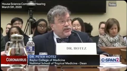 Peter Hotez Explains Risk of Coronavirus Vaccines in March 2020