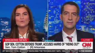 The Democrat Activists are being exposed Daily! Senator Tom Cotton gets into it with CNN