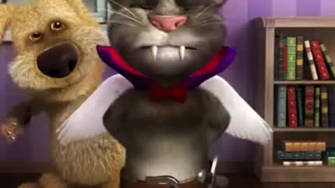 Talking Tom 😹 Don't try to stop laughing 🤣