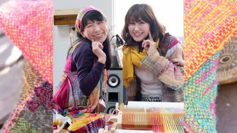 虹織りアート体験ワークショップ/Rainbow Weaving Art Workshop