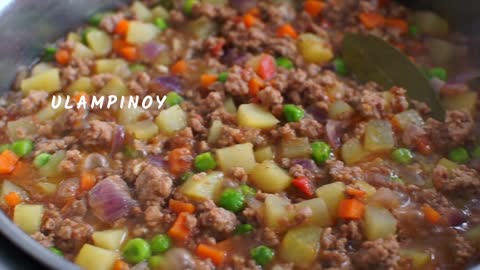 Easy PORK GINILING — How to cook easy delicious Filipino style pork picadillo | ULAMPINOY Ulam Pinoy