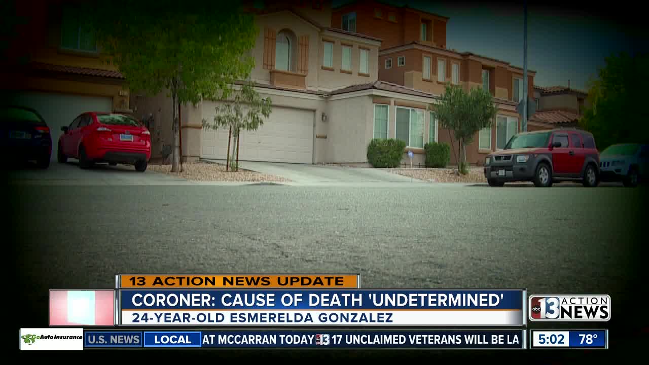Coroner: Cause of death 'undetermined' for Las Vegas model encased in concrete