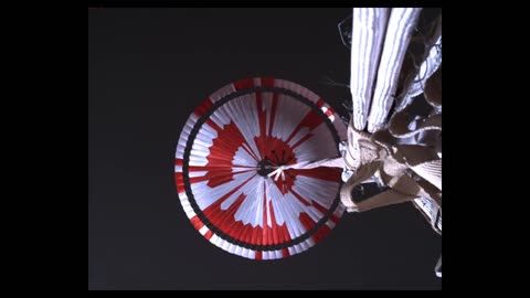 Perseverance’s Descent & Touchdown on Mars_ Parachute Deploy Slowed to 30% speed(Official NASA Clip)