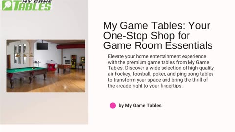 Elevate Your Game Room: Buy Poker Table Online from My Game Tables