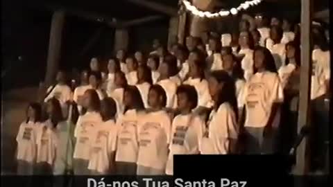 CORO NOVO VIVER & CORO RENASCER - "Salvação Só Vejo Em Cristo"