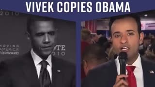 Why is Vivek copying Obama’s speeches??